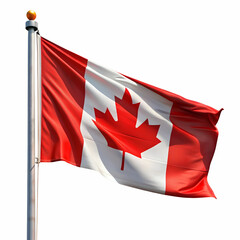 canada flag isolated