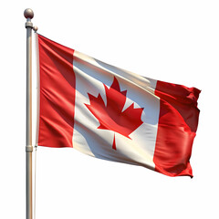 canada flag isolated