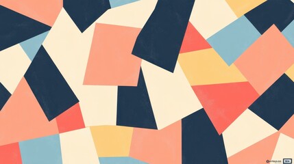 Transform your web design with a chic abstract backdrop that showcases broken pieces for a modern touch.