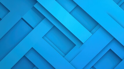 Fototapeta premium Vibrant blue geometric backdrop with dynamic diagonal lines, perfect for eyecatching posters and marketing materials.