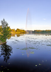 fountain in the park