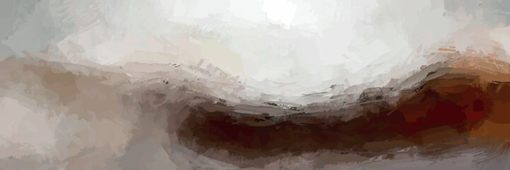 blended shadow abstract piece of harmonious blend of earthy browns and soft whites reflection and contemplation