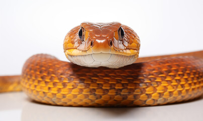 Fototapeta premium Snake Studio Shot on a Clean Background