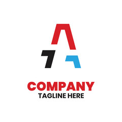 abstract alphabet logo