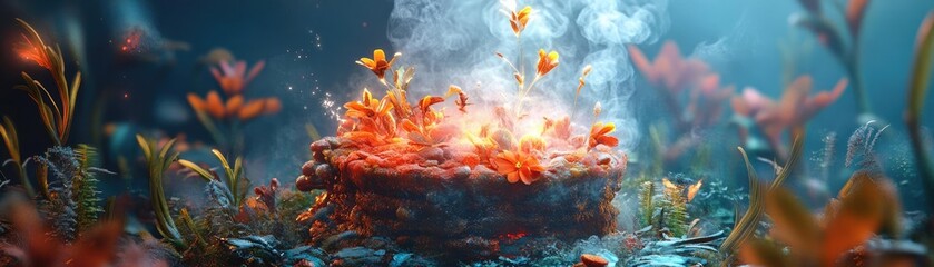 A stunning close-up of a mythical dish