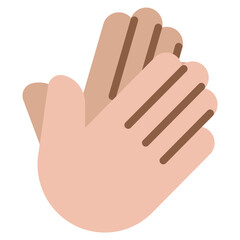 Clap hands icon