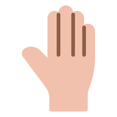 Fototapeta premium Raised hand icon