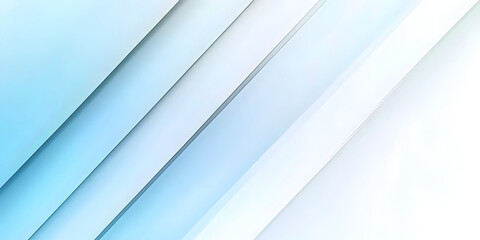 Obraz premium geometric white and blue modern abstract background. linear simple and light illustration