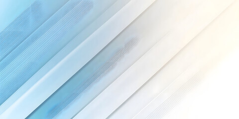Fototapeta premium geometric white and blue modern abstract background. linear simple and light illustration
