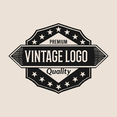 Obraz premium Vintage Badge Logo Premium Quality Sale Artwork Design