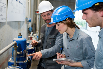 close up of man with two apprentices