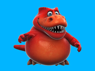 Fun 3D cartoon trex talking © Julien Tromeur