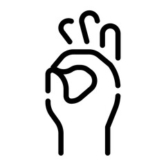 Obraz premium Ok sign icon