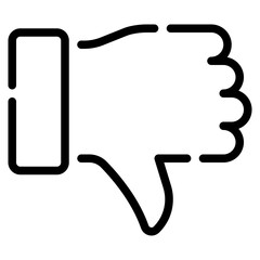 Thumbs down icon