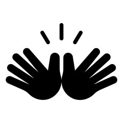 Jazz hands icon