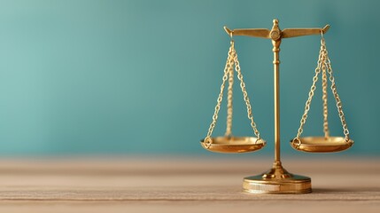 Financial Trade Imbalance Scale Tipping in with Copy Space, Selective Focus,