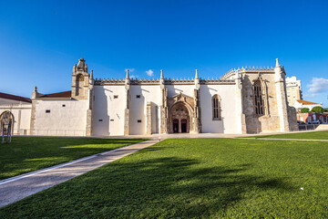 Monastery of Jesus of Setubal in Portugal. Church of the former Monastery of Jesus