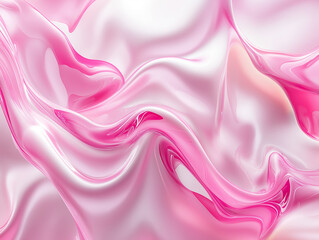 Obraz premium fluid composition featuring vibrant and pastel liquids flowing together in a dynamic and energetic pattern,