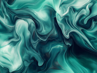 Obraz premium fluid composition featuring vibrant and pastel liquids flowing together in a dynamic and energetic pattern,