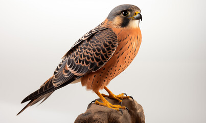 Fototapeta premium Falcon Studio Shot on a Clean Background