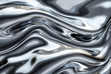Beautiful texture liquid soft metal, design natural abstract background