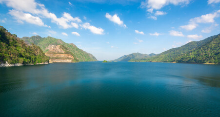 Serene Mountain Lake