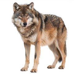 Fototapeta premium wolf isolated on white