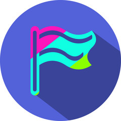 Flag icon graphic