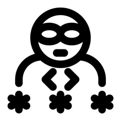 cracking, password, cracker, password cracking, cyber security outline icon