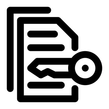 recommend clip art: file encryption, encrypting, encryption, files, cyber security outline icon