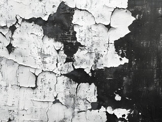 Grunge black and white distressed texture background