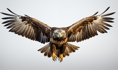 Eagle Studio Shot on a Clean Background