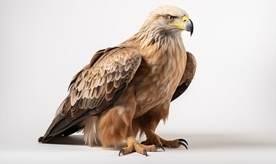 Fototapeta premium Eagle Studio Shot on a Clean Background
