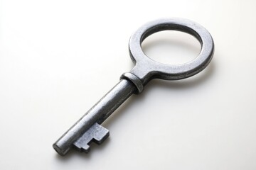 key sit next to each other on a pristine white background, highlighting their craftsmanship and the enduring importance of security mechanisms in daily life