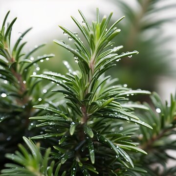 close up of rosemary