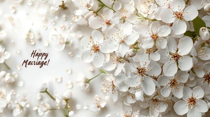 Wedded bliss: text happy marriage, a life of love, partnership, and shared dreams, joys and challenges of marital journey, and looking forward to a future filled with continued happiness