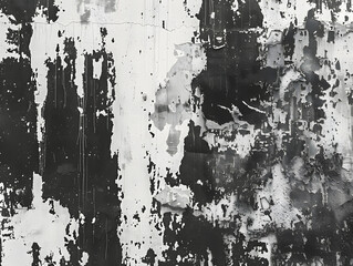 Grunge black and white distressed texture background
