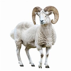 Fototapeta premium sheep isolated on white