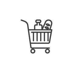 Food and Beverages line icon