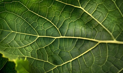 Obraz premium green leaf texture. 