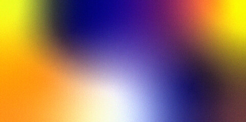 Colorful and blurry digital grain soft noise texture. blurry rainbow color abstract background.  gradient mesh background with multicolor watercolor splashes.