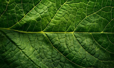 Fototapeta premium green leaf texture. 