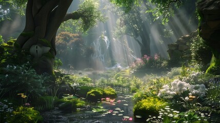  Explore the enchanting landscapes of a Fairy Tale Paradise, where every corner holds a new adventure.
