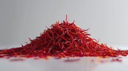Fototapeta premium Close-up of Dried Saffron Spice