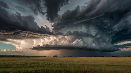Obraz premium Storm clouds rolling in