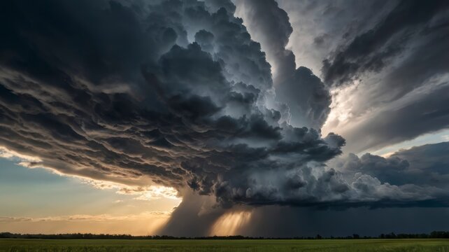 Storm clouds rolling in 