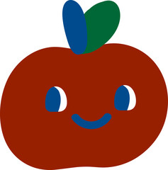 Cute apple