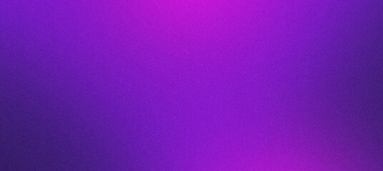 Grainy purple background is fading from dark to light, creating a gradient effect