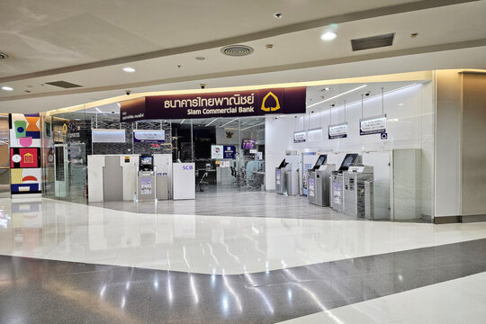 Bangkok, Thailand August 31, 2024 SCB bank, SCB is one famous commercial bank in Thailand. It's founded in 1904 by Prince Jayanta Mongkol.