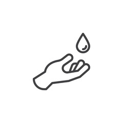 Water Conservation line icon